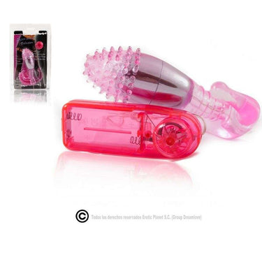 Stimolatore Anale Rosa con Rilievi e Vibrazione Multivelocità